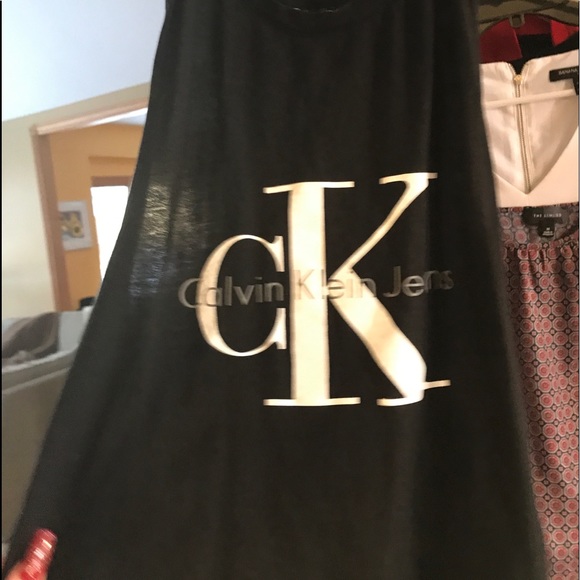 Calvin Klein Racerback Tank Top - Picture 2 of 3